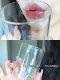Girlcult Peach Mirror Lipstick Water Glossy Lip Glaze Long-Lasting Film-Forming Moisturizing Plumping Lipstick for Women Non-Stick Cup
