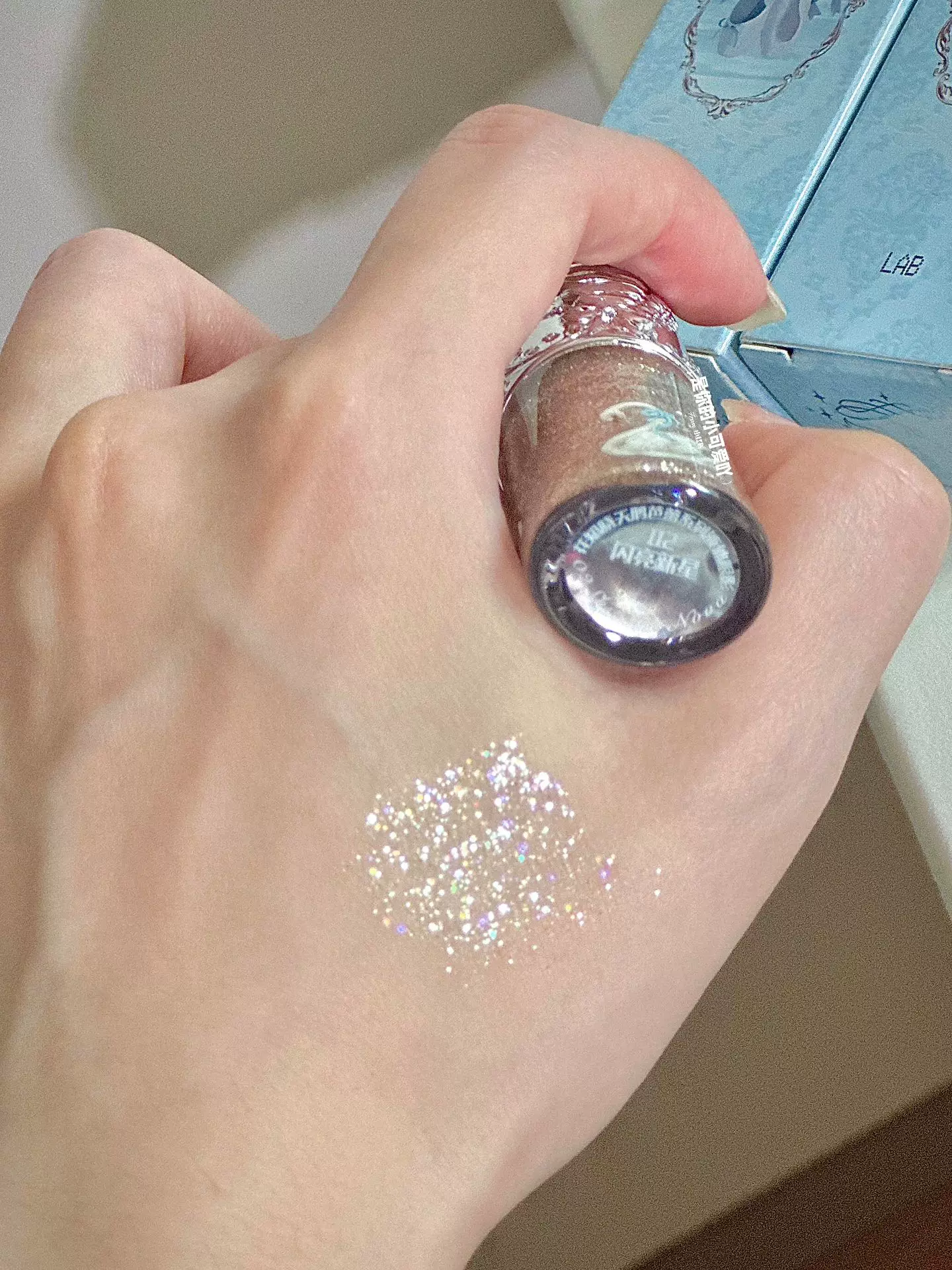 Флюидные тени Flower Knows Swan Ballet 05 Crystal Crack Super Flash Purple Liquid Eyeshadow 0204 Готовы к отправке немедленно