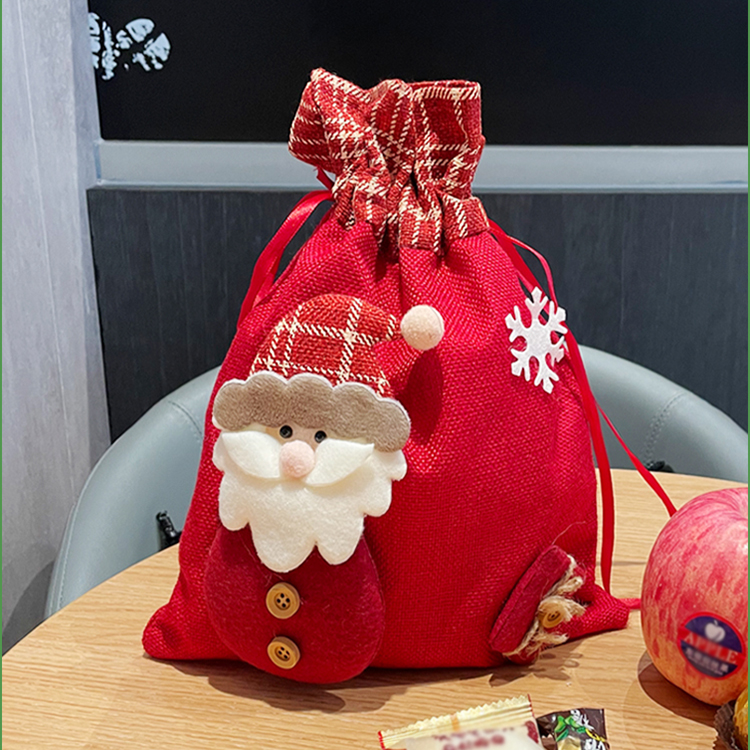 Christmas apple bag Christmas Eve small gift Santa gift bag Ping An fruit packaging box Children's candy bag-Taobao