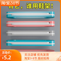 Foldable Slippers Rack Home Bathroom Toilet Door Rear Sticking Wall Glued Wall Shoe Rack Without Marks Sticking Shoe Rack Zi Hanging Shoes