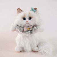 Зеленый шарф, шпильки для волос, цвет