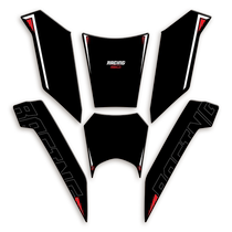 Suitable for 24 Gwangyang Racing H150 anti-skid fuel tank stickers body protection stickers film modification accessories