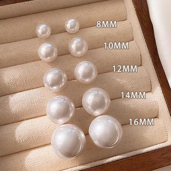 High-End Baroque Imitation Pearl Earrings for Women 2025 New Popular Autumn and Winter Earrings Retro Elegant Versatile Earrings