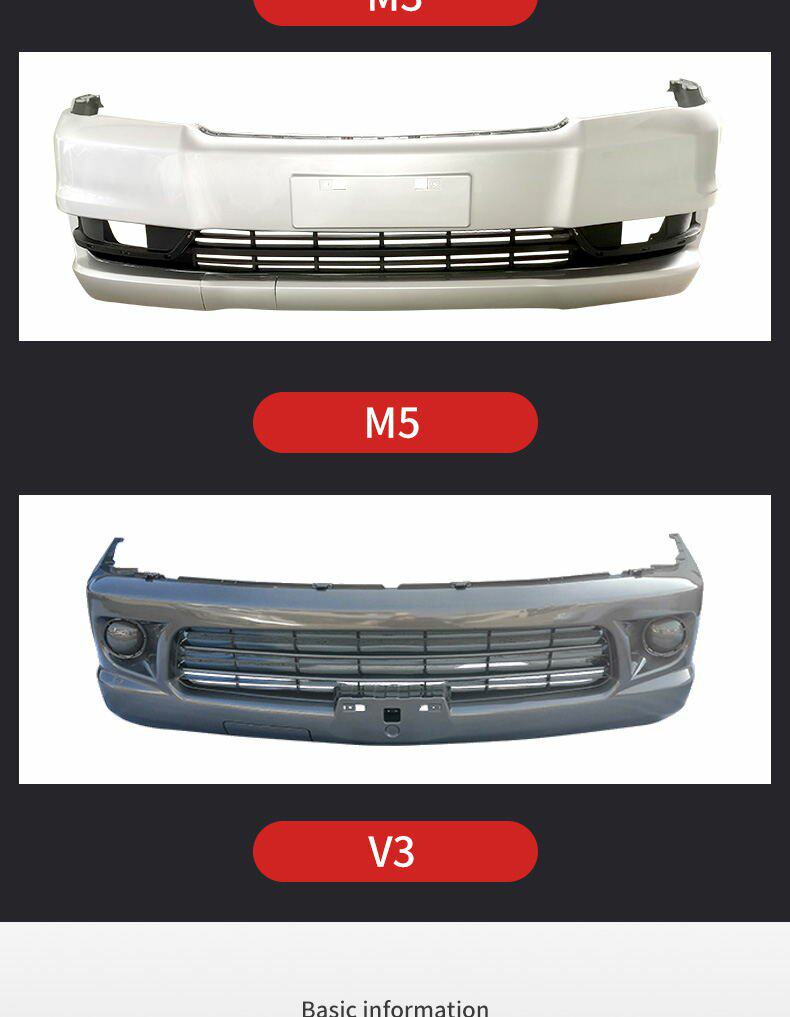 Dongfeng Fengxing Lingzhi V3.M3.M5 front and rear bumper V3 15 M3 M5 front and rear bumper with paint