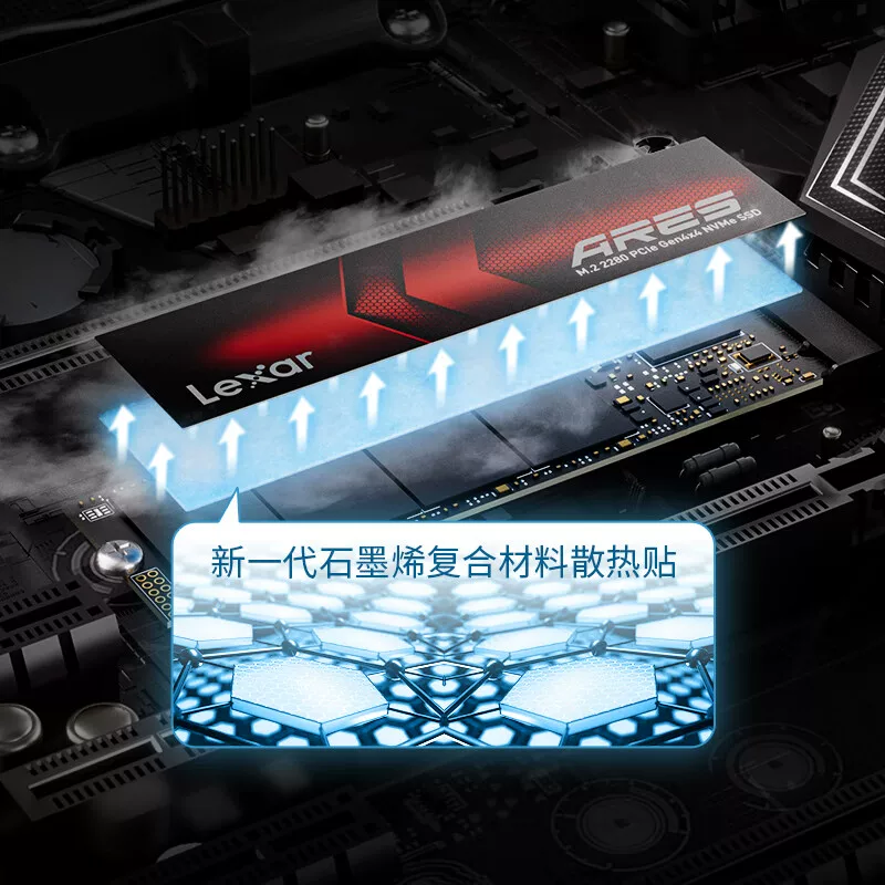 [Lexar 4T твердотельный диск PCIe4.0 для настольного ПК NVME переносной M.2 ноутбук PS5 совместимый SSD]