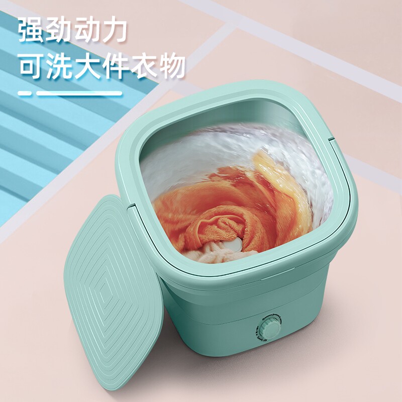 Simple washing machine single fully automatic small specialized socks Divine Instrumental One with multi-function poop-style on-board compression