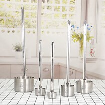 Wine Stepper Spoon 304 Stainless Steel Large and Small Funnel Filter Wine Slip Oil Lifting Household Wine Measuring