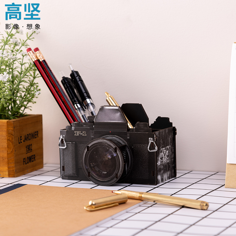3D three-dimensional pen holder educational toy gift storage diy handmade photography model decoration stationery pen holder