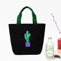 Черный кактус холст без запаха хорошего качества