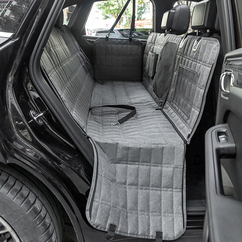 Flattering Car Pooch Cushion Pet Out of car Cushion Car Backseat Rear Waterproof Cushion Hammock-Taobao