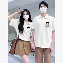 2024 New Couple Clothes New Summer Clothes Different Niche Design Internet Celebrities High-Quality Polo Shirts Class Clothes