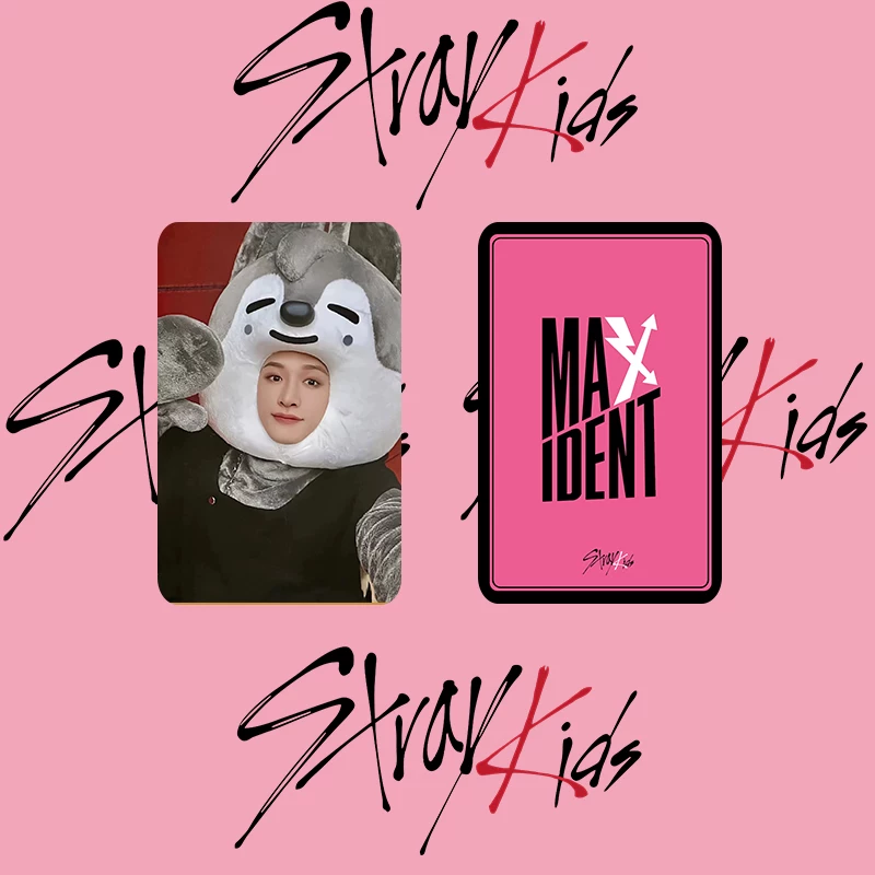 Карта Stray Kids Maxident нового альбома SKZ JYPSHOP специальная коллекционная маленькая карта