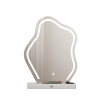 Tmall Elf Cosmetic Mirror Smart Voice Bluetooth Speaker Wireless Charging Desktop LED Fill Light Cloud