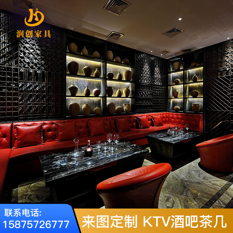 Manufacturer customized KTV tea table apartment bar clear bar Clubhouse Club House Nightclub Bag marble bar Table Desk