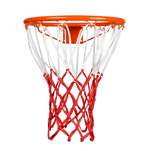 Black Nets Professional Basketball Network/Basket Web Standard Basket Network Pads Basket, установленные красные и белые 2