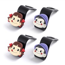 Car seat rear seat cartoon cartoon hook seat behind the hidden multi-function animation hook