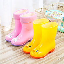 儿童雨鞋男女学生韩版中大童防滑雨靴防水鞋