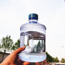 Large capacity water glass high temperature resistant and anti-fall outdoor portable kettle ultra large number of plastic men and women sports fitness tons of barrel