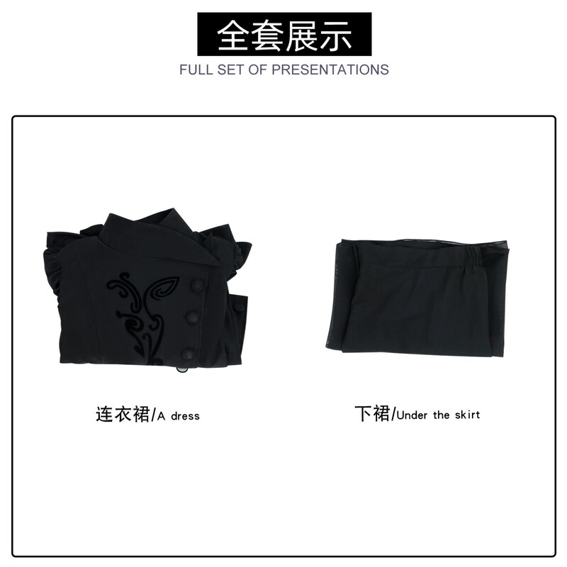 2026 Cross-Border Evil Witch Cosplay Costume Glinda Wizard Elphaba Set Cosplay Outfit Performance Costume