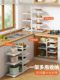 锅具收纳架厨房置物架锅架家用多功能水槽下橱柜台面分层储物架子