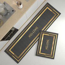 Kitchen Suction Ground Mat Suction Oil Home Non-slip Foot Mat Strip Mat Waterproof oil-proof Dirty Wash Doormat Rug
