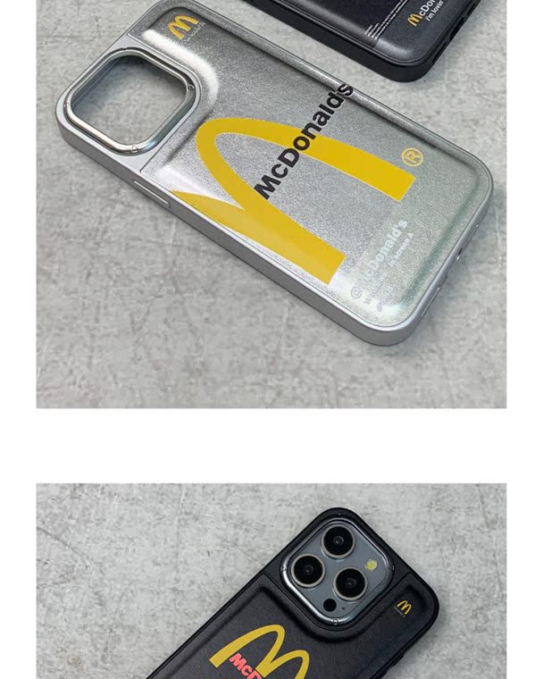 McDonald's New Electroplated 15, 14, 13, 12 iPhone Case