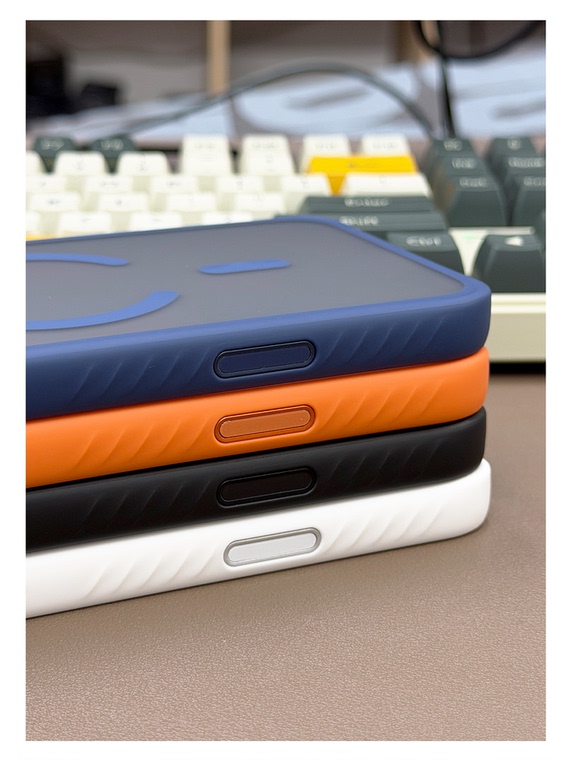 Minimalist Semi-Transparent Stand iPhone Case