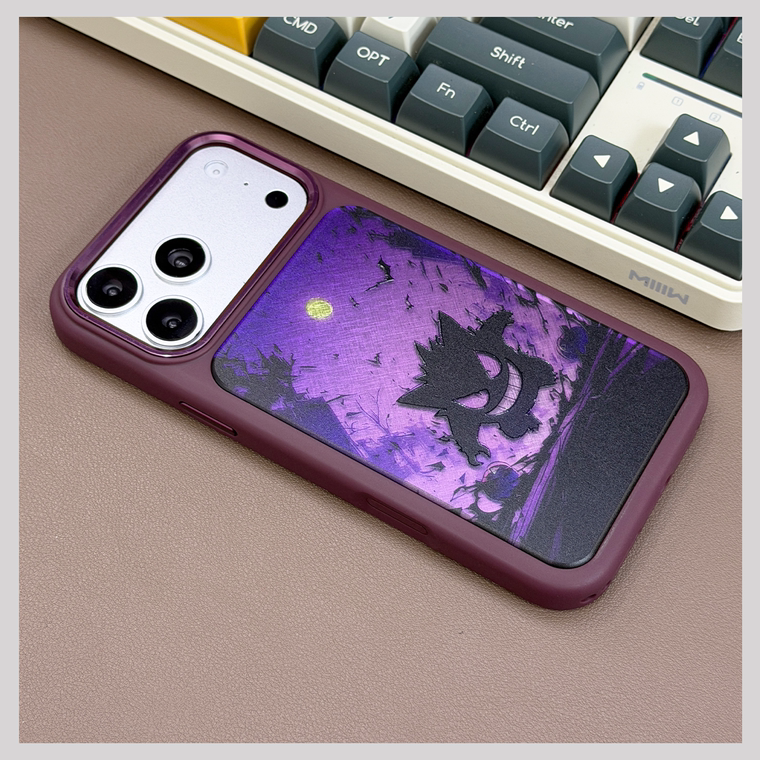 Pokemon Gengar Mimikyu Halloween iPhone Case
