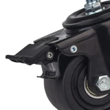 Винтовое универсальное колесо из джинсовой ткани 1,5 дюйма 2-дюймовое промышленное колесо для шкафа 2,5-дюймовое несущее колесо 3-дюймовый ролик с низким центром тяжести