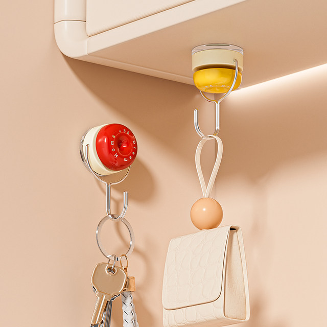 Dopamine Suction Cup Hooks for Bathroom, Toilet, Bedroom, Home Storage and Organization, Kitchen, Strong Load-Bearing, Traceless and Removable