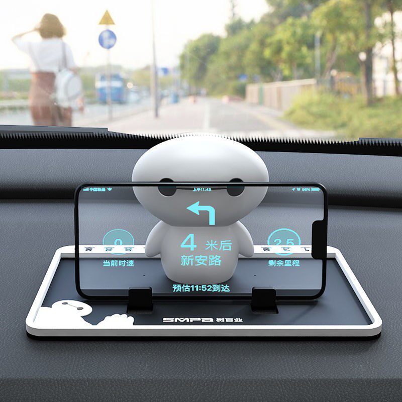 Car on-board mobile phone navigation bracket 2022 new BMW3 series 5 series net red shockproof girls Chinese control desk special