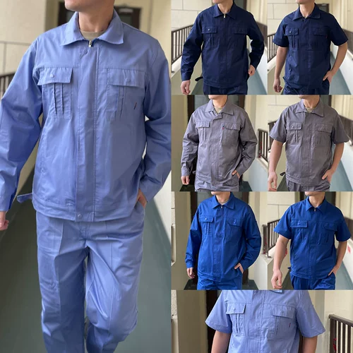 Хлопковая униформа медсестры для работы, хлопковый тонкий антистатический комбинезон, рабочая одежда