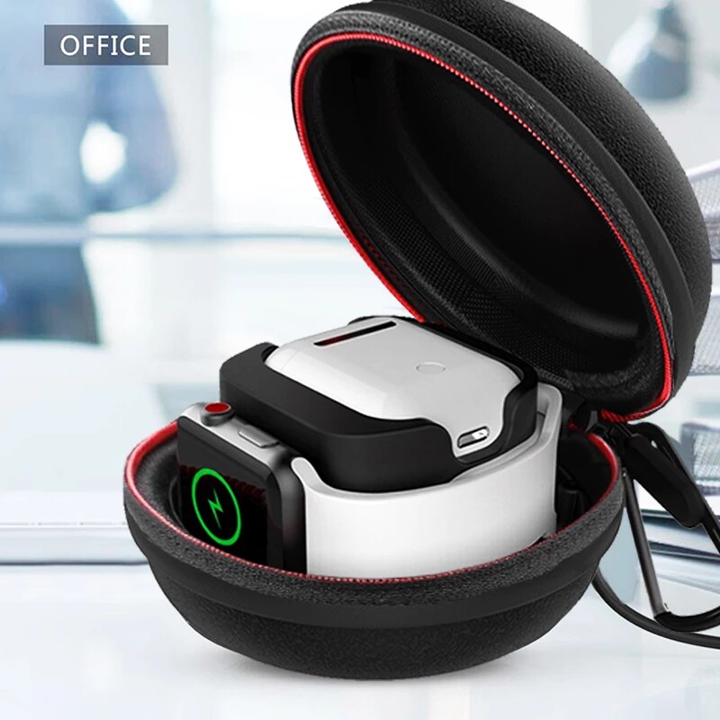 Applicable Watch Charging Line Base Protection Case Applewatch Strap Band Steps Case