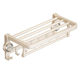 Suction cup towel rack bathroom punch-free bathroom storage rack toilet folding storage bath towel rack cream toilet
