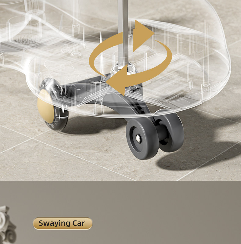 Каталки и педальные автомобили 儿童扭扭车1一3岁防侧翻大人可坐双人宝宝溜溜车滑行车独角兽平衡