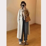 Флисовая нескользящая зимняя обувь, тапочки на платформе, 2024 года