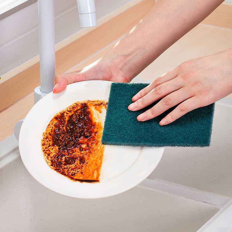 美国Scotch Brite强力去污洗碗海绵擦百洁布不沾油？真的能“一擦就净”吗？