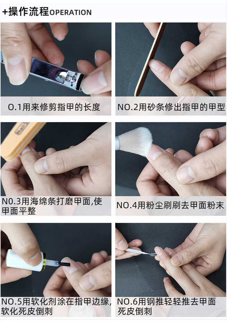 Manicure Tool Kit Complete Set Cuticle Remover Nail Clipper File Polish Bar Nail Buffer Sanding File Home Nail Care