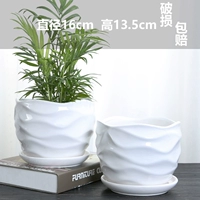 Чистые белые волны, два больших образца