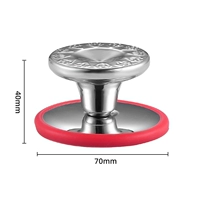 Терп с натуральным бриллиантовым горшками (заражен силиконом с изменением горячего цвета)