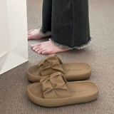 Слайдеры, тапочки, обувь, пляжные модные сандалии на платформе для отдыха для беременных