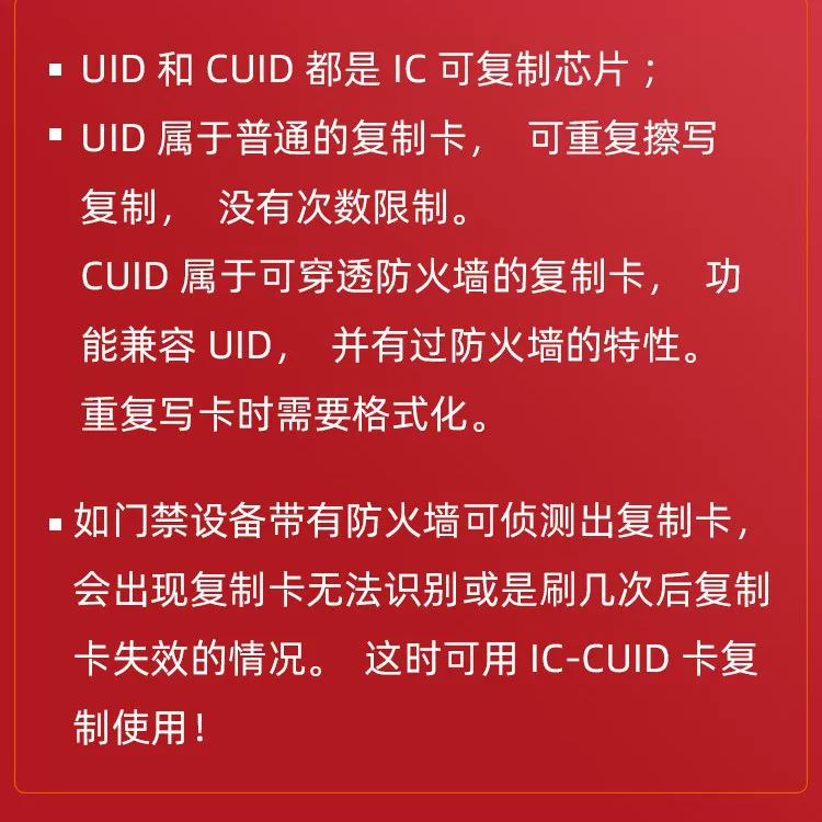 CUID электронная тег-подложка UID высокочастотный чип карта доступа к лифту IC копия мокрая инlay задняя часть
