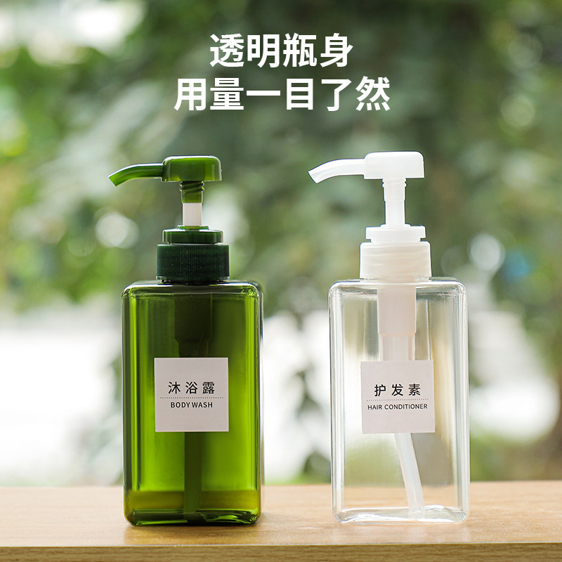 Unnj UNNJ优婕大容量分装瓶乳液按压酒店洗发水沐浴露分装洗手液洗洁精到底值不值?真实使用测评来了!_头发护理_淘宝美妆网