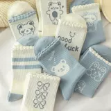 Tide, летние спортивные высококачественные милые носки для школьников, в корейском стиле, средней длины