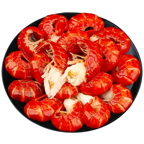 Хвост омара замороженные свежие живые раки без ледяного пальто шарики креветки Свежая замороженная оптовая цельная коробка пряная специальная чесночная паста