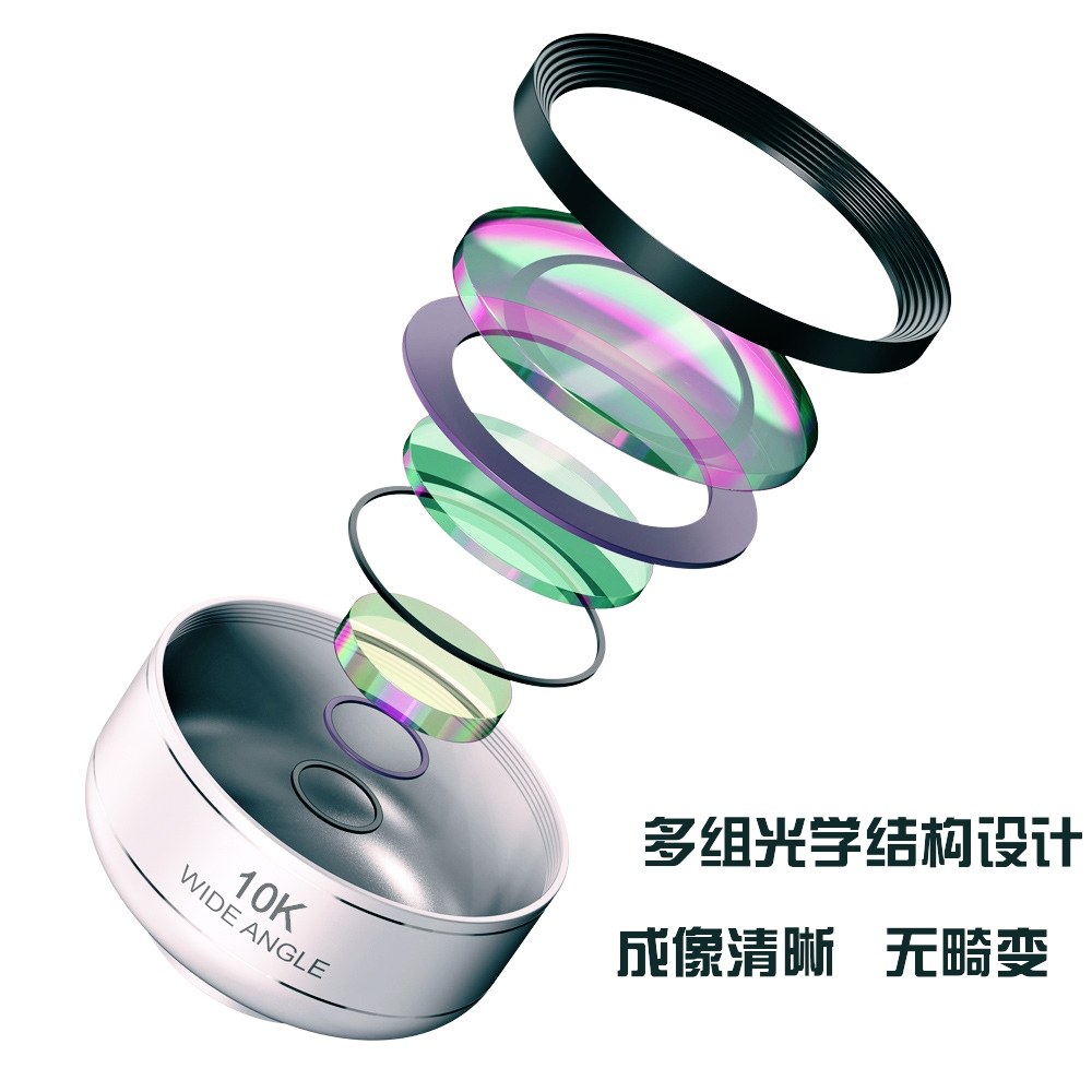 10K广角外置镜头实测：玻璃镜组与手机ISP的物理耦合瓶颈_镜头_淘宝数码网
