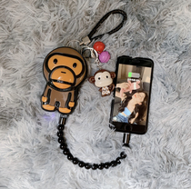 Power bank ultra-thin compact portable large capacity 20000 mAh suitable for Apple Huawei cartoon mobile power female