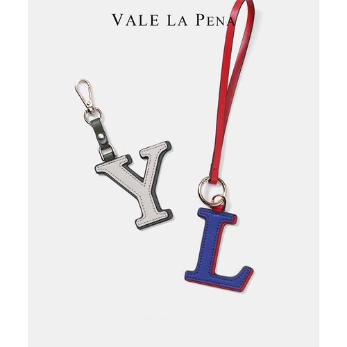 Дизайнерский брелок с буквами, аксессуар для сумки подходит для мужчин и женщин для влюбленных, легкий роскошный стиль, подарок на день рождения, делается под заказ