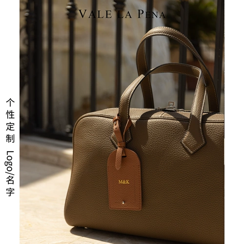 Элитная кожаная багажная бирка, чемодан для путешествий, из натуральной кожи, делается под заказ, с печатью вашего логотипа