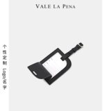 Небольшая дизайнерская элитная багажная бирка, чемодан, сумка для путешествий, подвеска, из натуральной кожи, делается под заказ, с печатью вашего логотипа